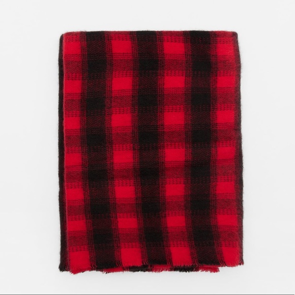 ZARA SOFT PLAID SCARF | NWT - Picture 4 of 6
